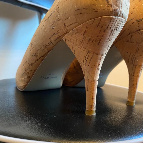 NineWest - Open Toe Stiletto Heels - Picture 4 of 4